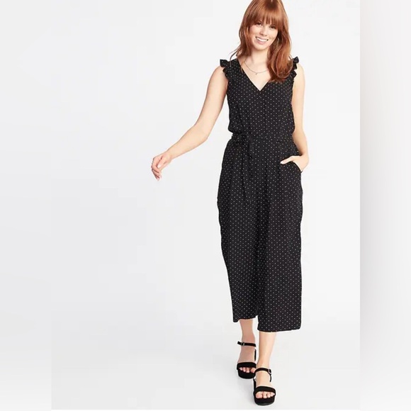 Cropped jumpsuit/romper XL Tall old navy - Picture 2 of 4